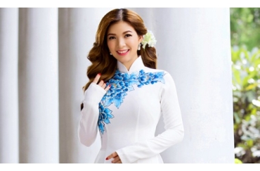 Phạm Thanh Thảo gợi ý 3 mẫu áo dài đón dâu màu trắng